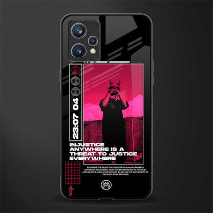 injustice glass case for realme 9 4g image