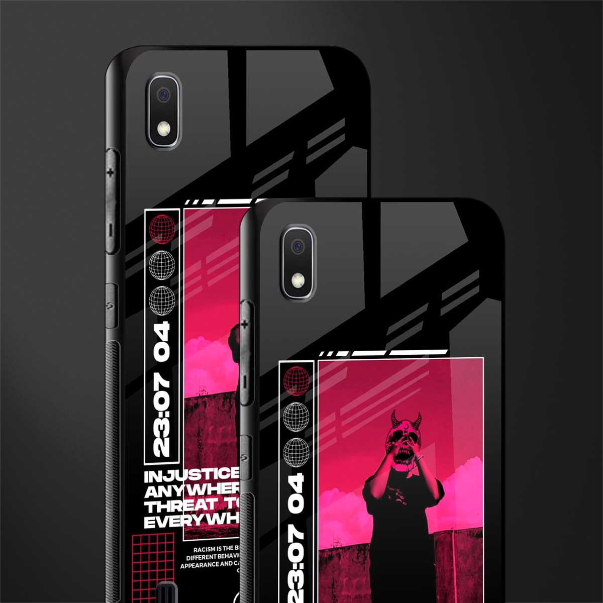injustice glass case for samsung galaxy a10 image-2
