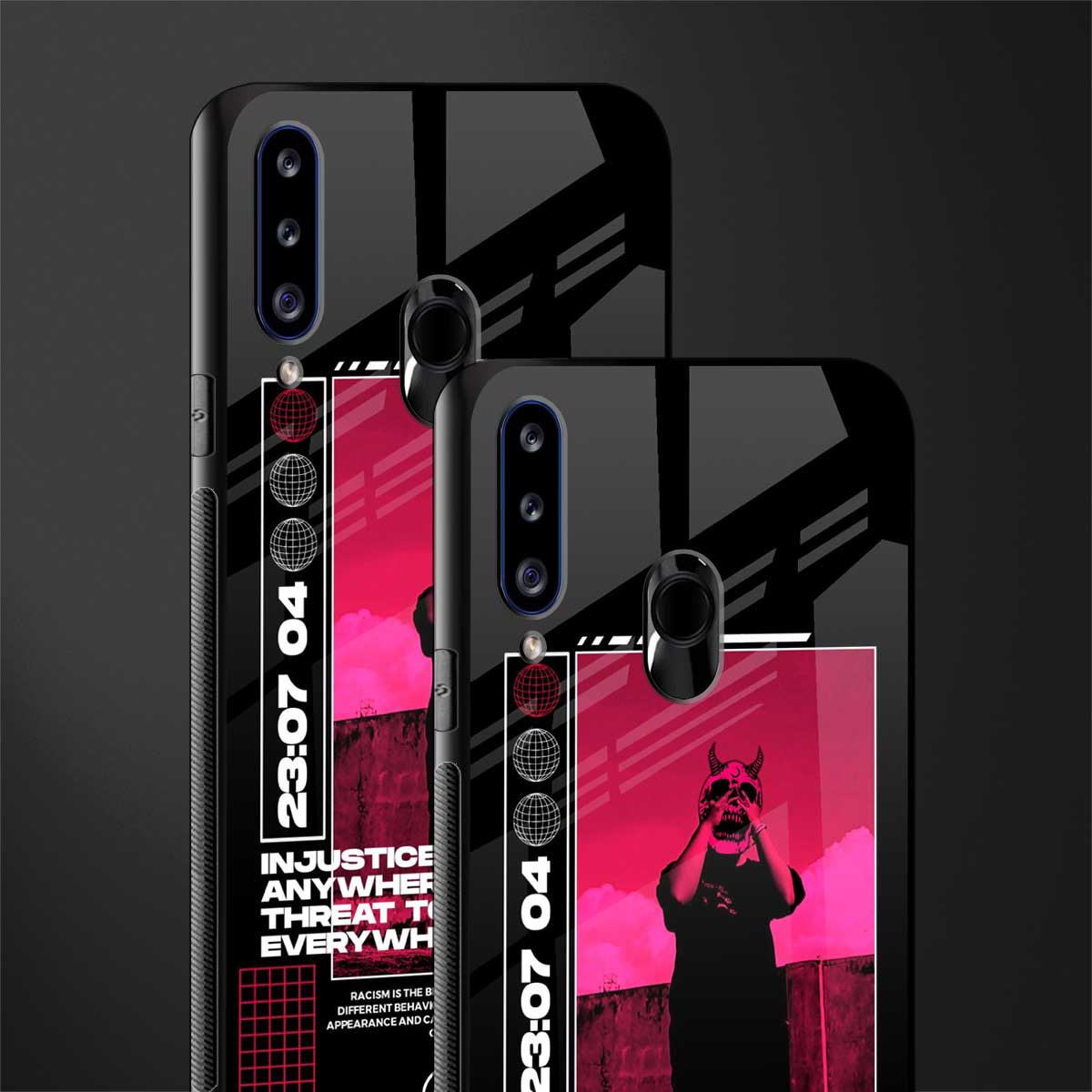 injustice glass case for samsung galaxy a20s image-2