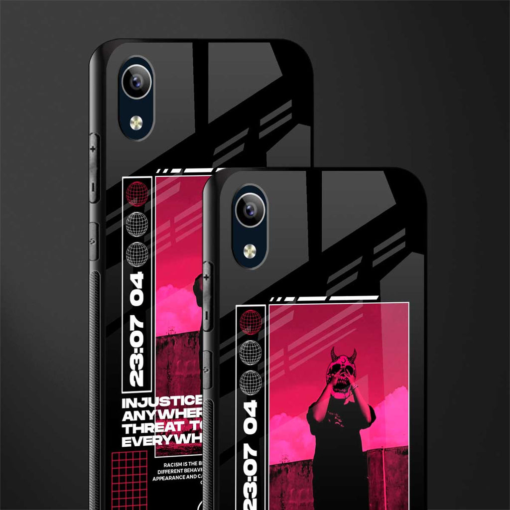 injustice glass case for vivo y91i image-2
