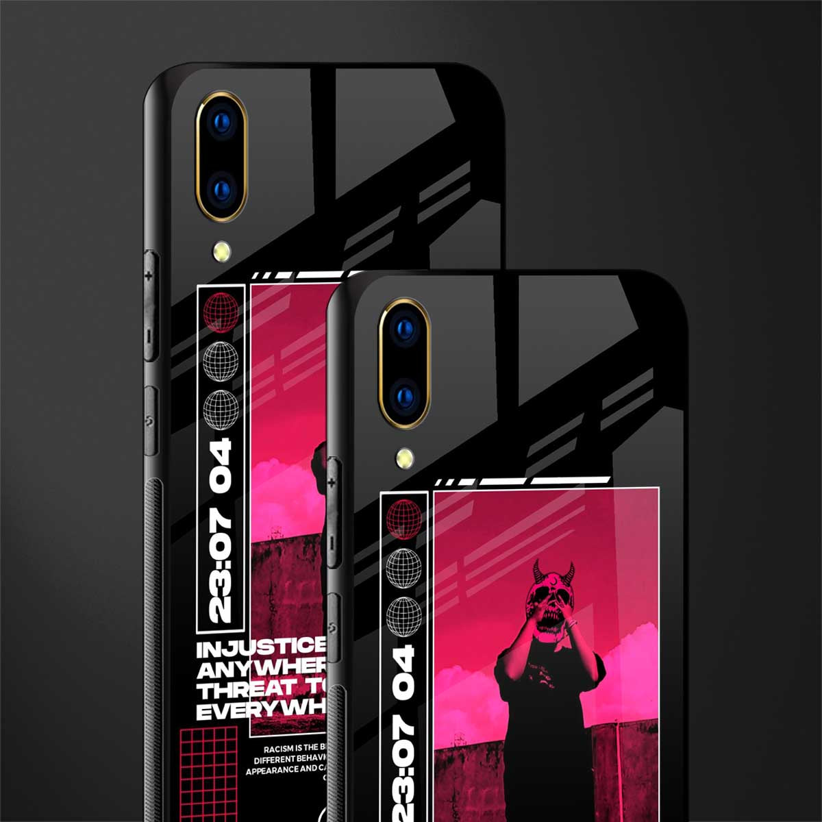 injustice glass case for vivo v11 pro image-2