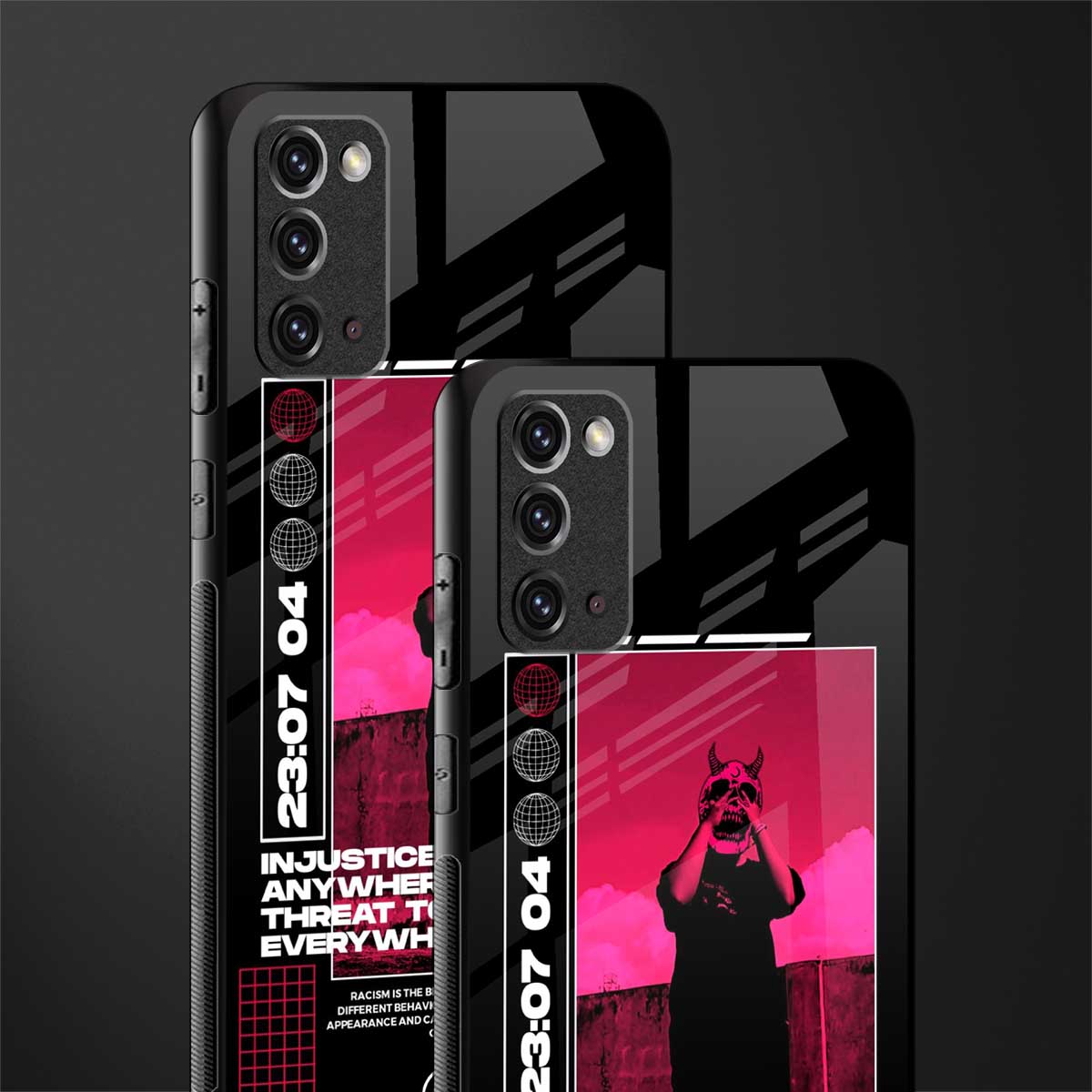 injustice glass case for samsung galaxy note 20 image-2