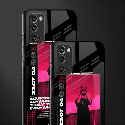 injustice glass case for samsung galaxy note 20 image-2
