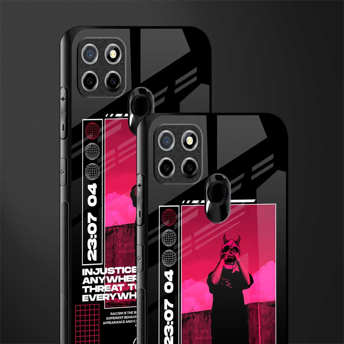injustice glass case for realme narzo 20 image-2