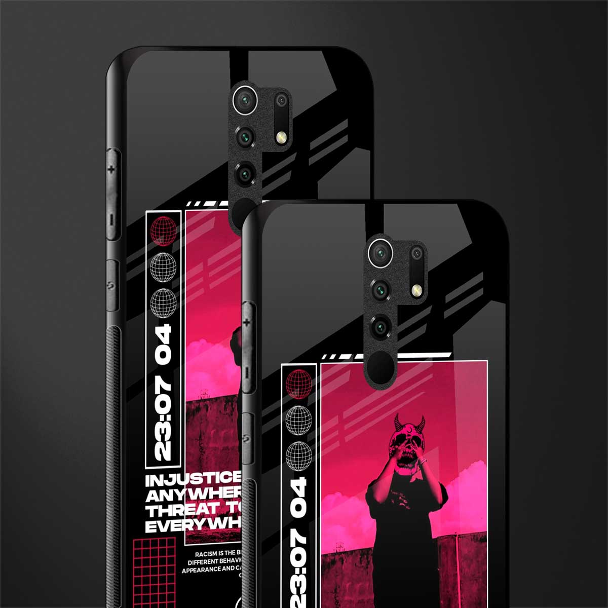 injustice glass case for redmi 9 prime image-2