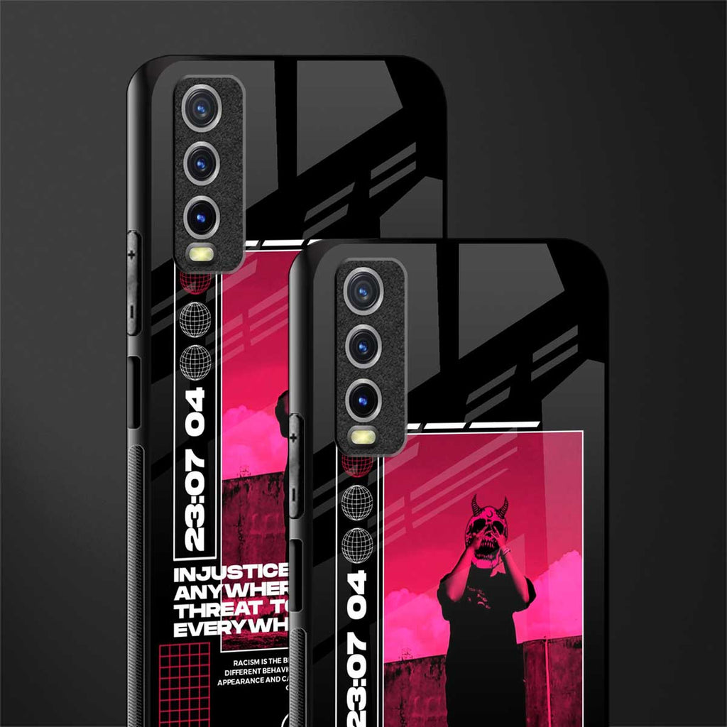 injustice glass case for vivo y20 image-2