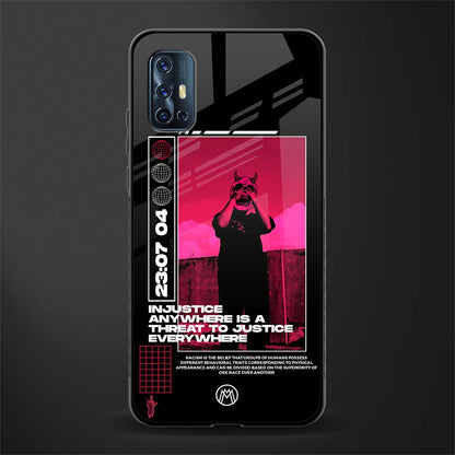 injustice glass case for vivo v17 image