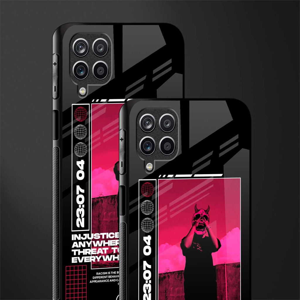 injustice glass case for samsung galaxy a12 image-2