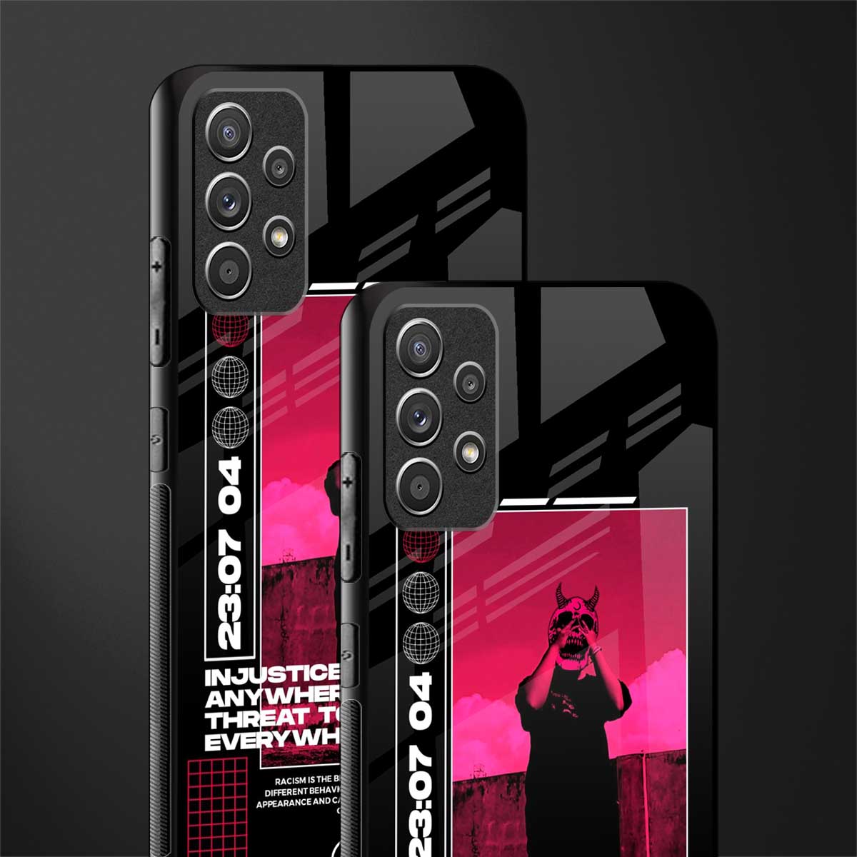injustice glass case for samsung galaxy a52 image-2