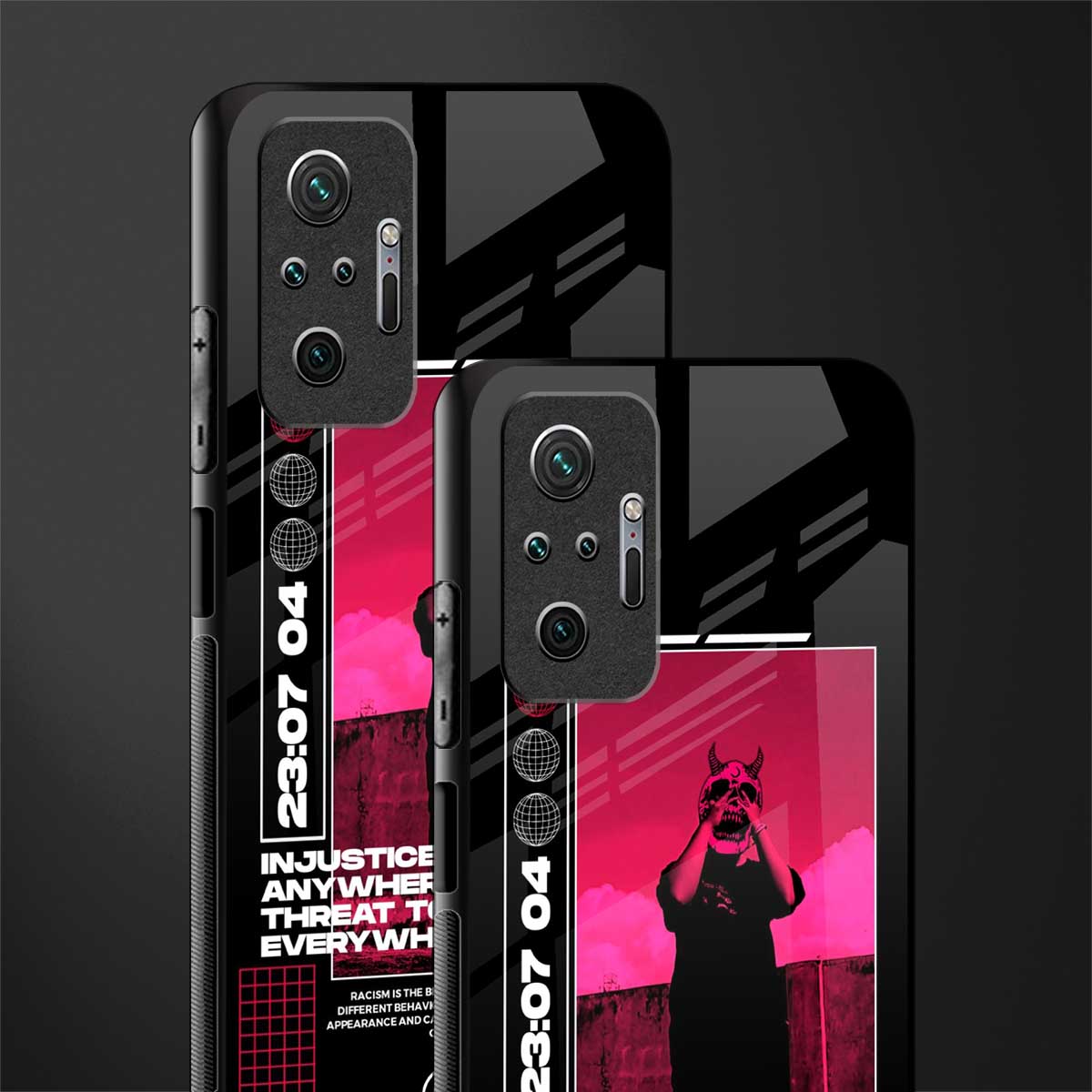injustice glass case for redmi note 10 pro image-2