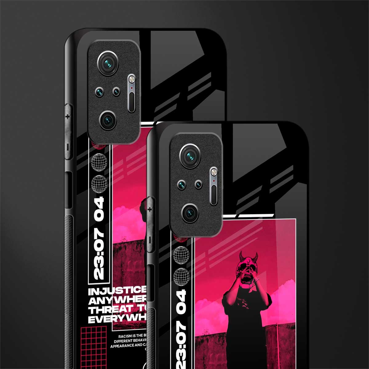 injustice glass case for redmi note 10 pro max image-2