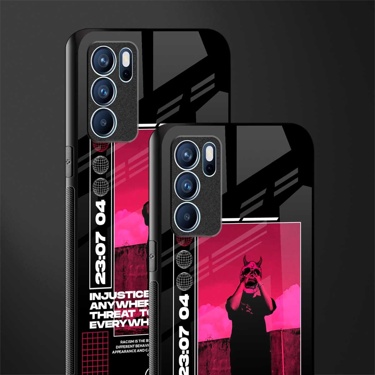 injustice glass case for oppo reno6 pro 5g image-2