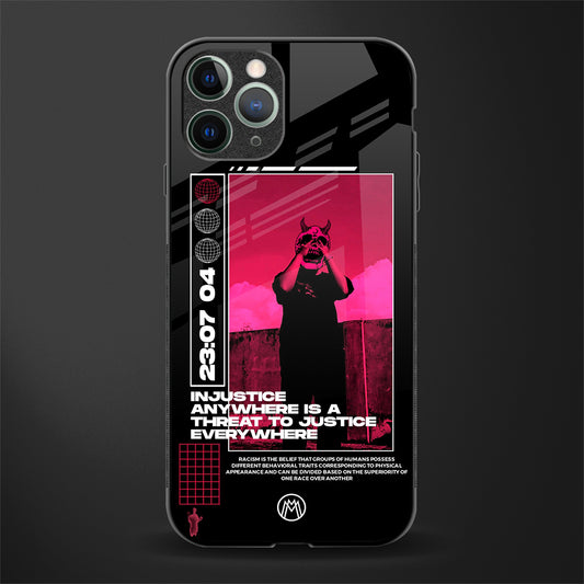 injustice glass case for iphone 11 pro max image