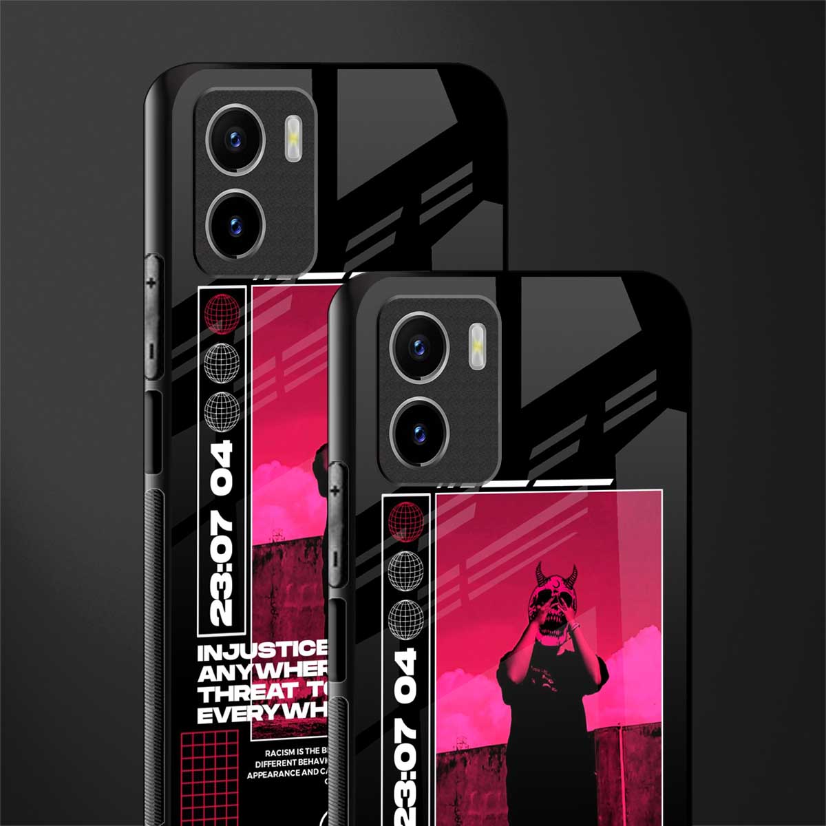 injustice glass case for vivo y15s image-2