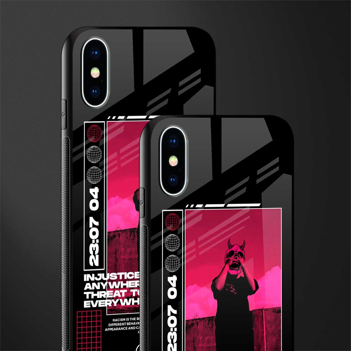 injustice glass case for iphone xs image-2