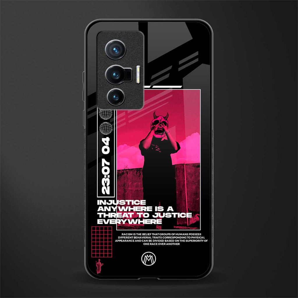 injustice glass case for vivo x70 image