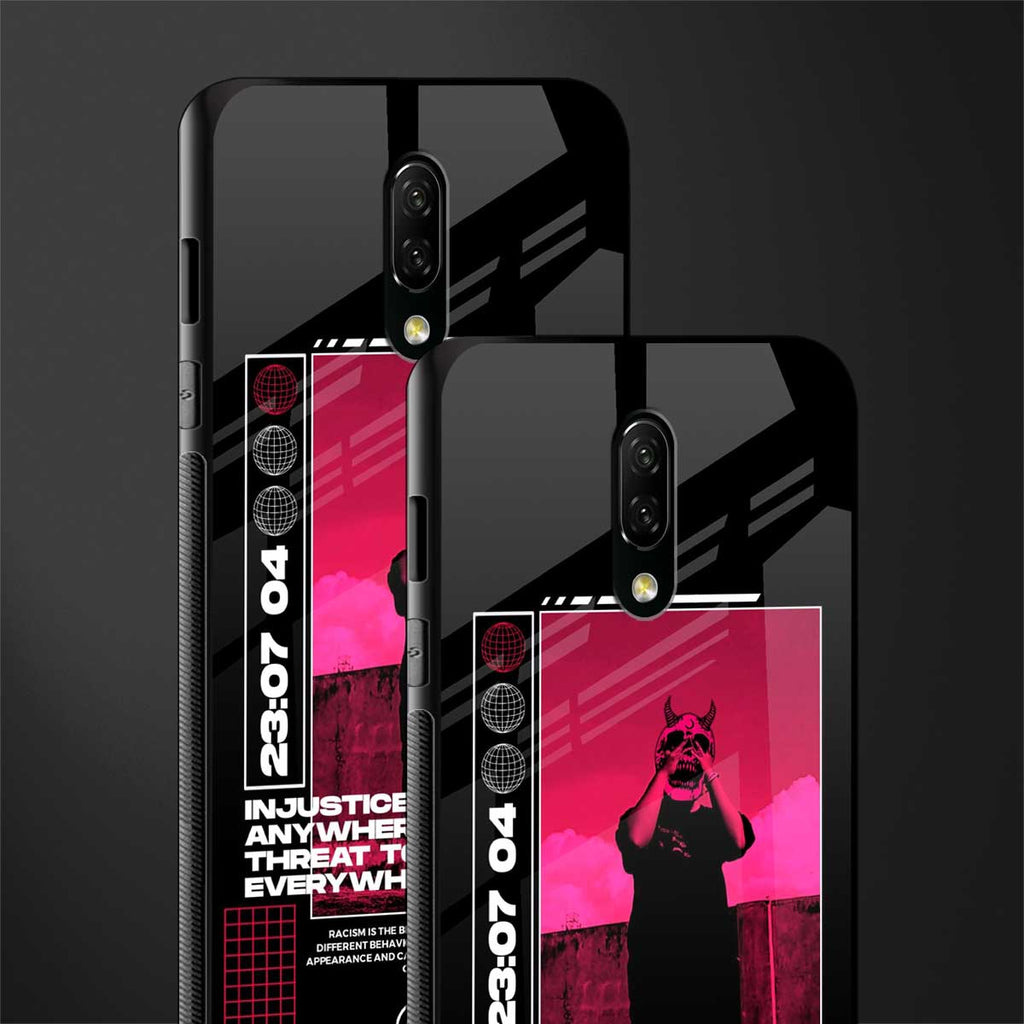 injustice glass case for oneplus 7 image-2