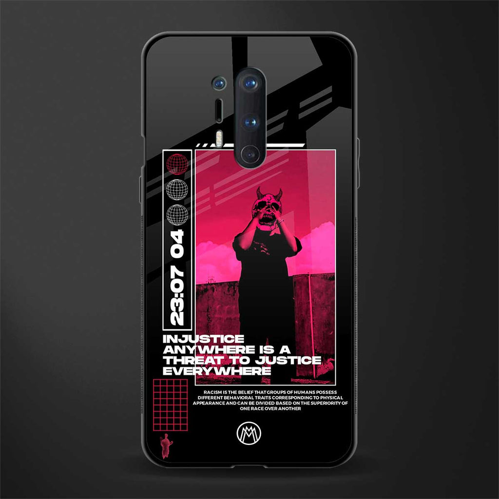 injustice glass case for oneplus 8 pro image