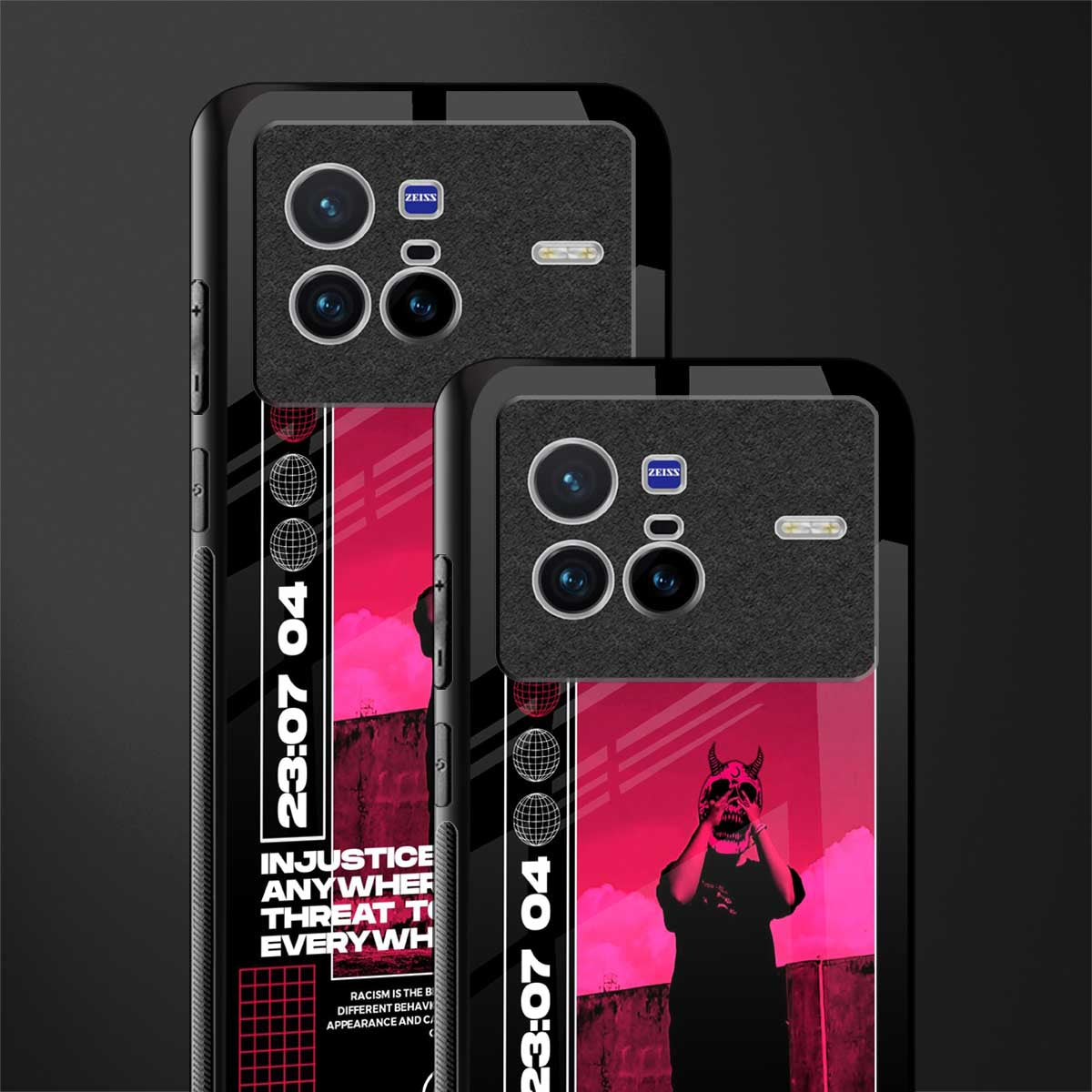 injustice glass case for vivo x80 image-2