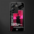 injustice back phone cover | glass case for vivo v25 pro 5g