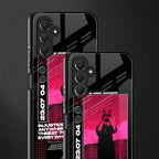 injustice back phone cover | glass case for samsun galaxy a24 4g