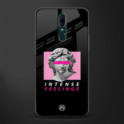 intense feelings glass case for oppo f11 image