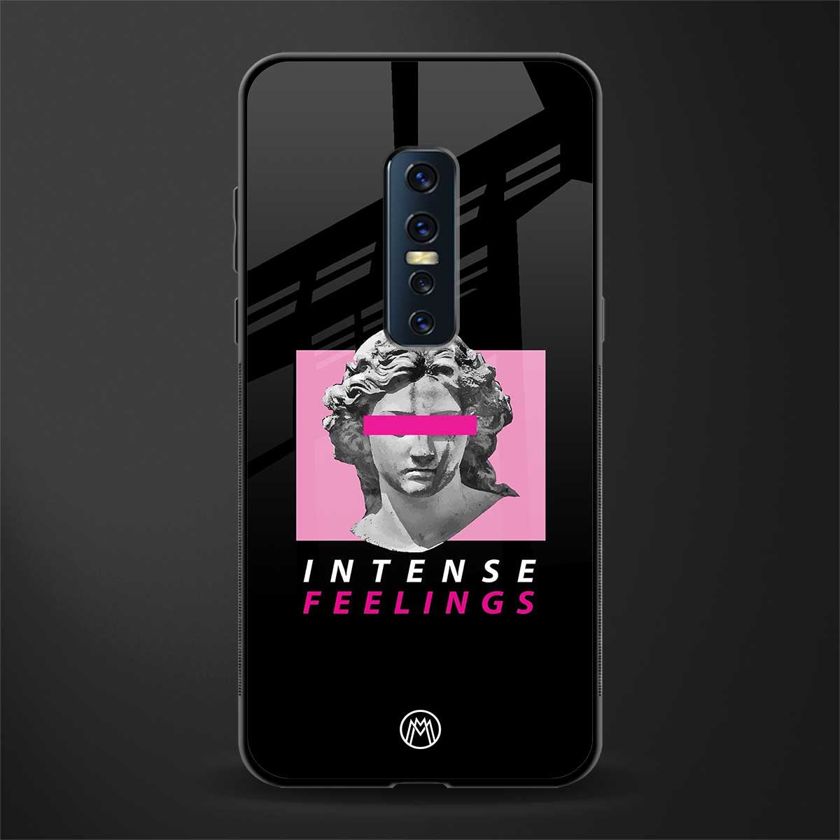 intense feelings glass case for vivo v17 pro image