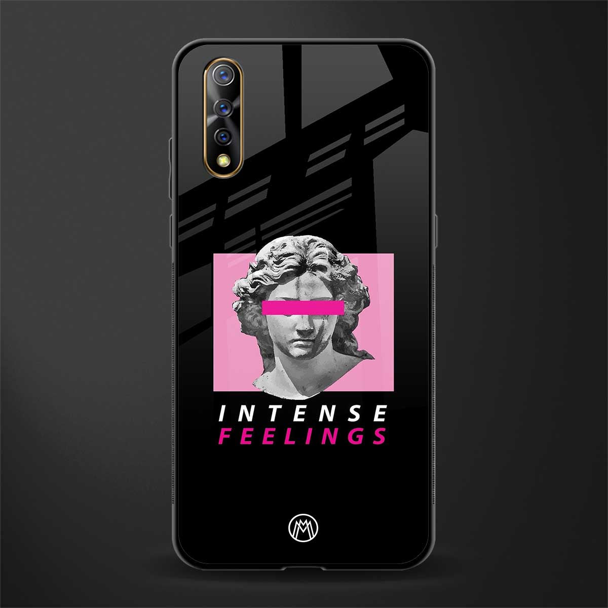 intense feelings glass case for vivo z1x image