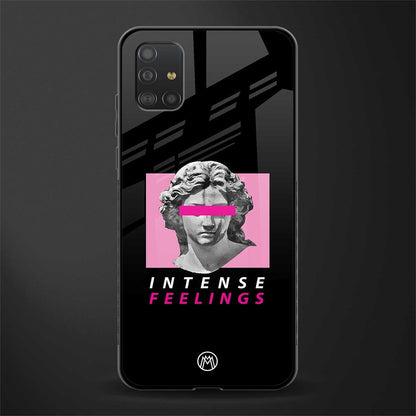 intense feelings glass case for samsung galaxy a51 image