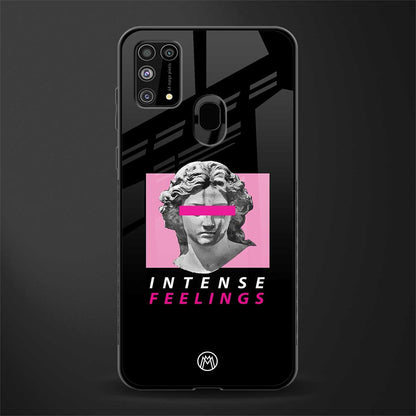 intense feelings glass case for samsung galaxy m31 prime edition image