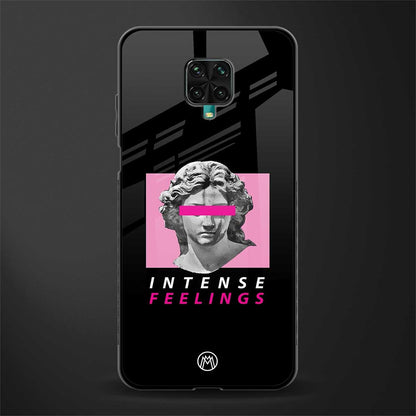 intense feelings glass case for redmi note 9 pro max image