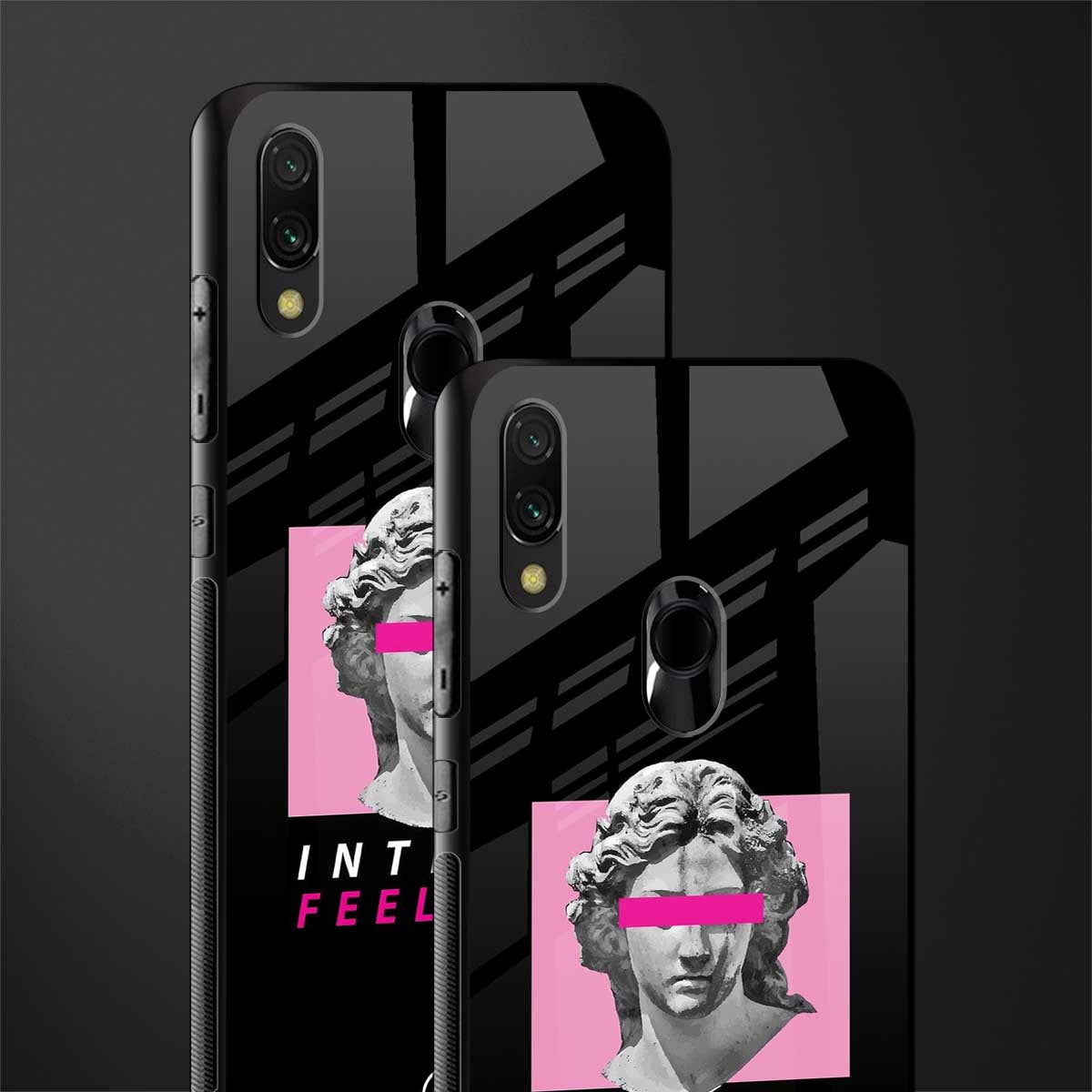 intense feelings glass case for redmi note 7 pro image-2