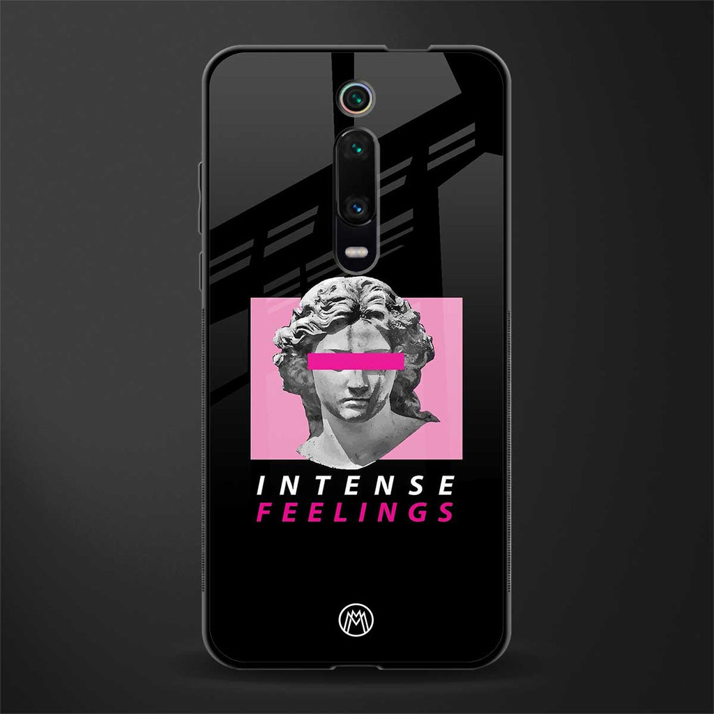 intense feelings glass case for redmi k20 pro image