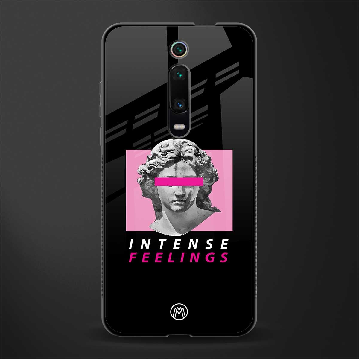 intense feelings glass case for redmi k20 pro image
