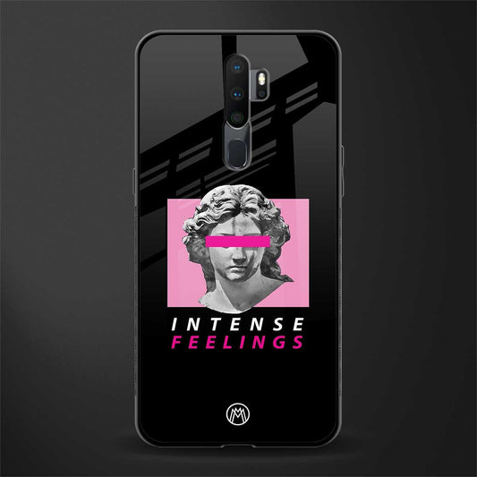 intense feelings glass case for oppo a5 2020 image