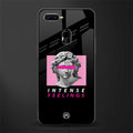 intense feelings glass case for oppo a7 image