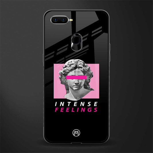 intense feelings glass case for oppo f9f9 pro image