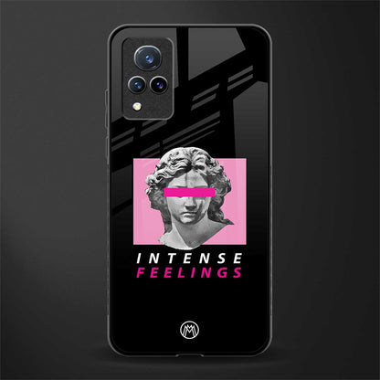 intense feelings glass case for vivo v21 5g image