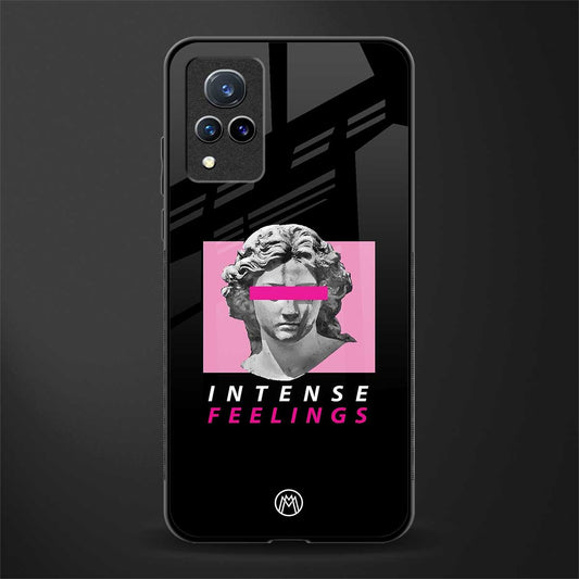 intense feelings glass case for vivo v21 5g image