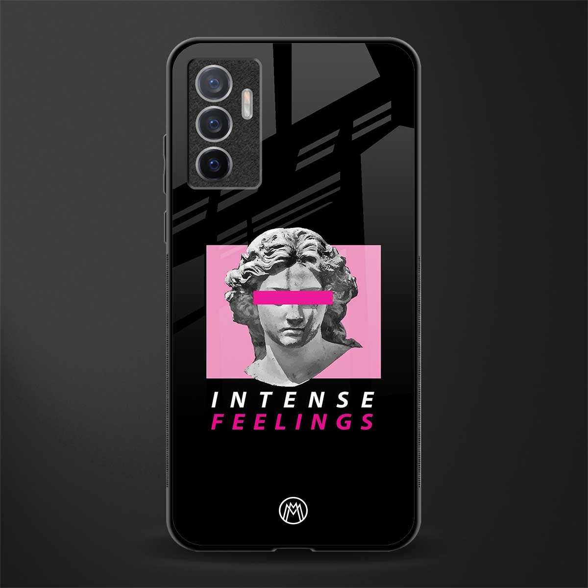 intense feelings glass case for vivo v23e image