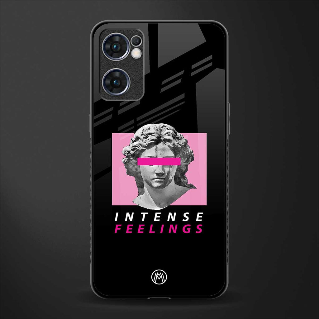 intense feelings glass case for oppo reno7 5g image