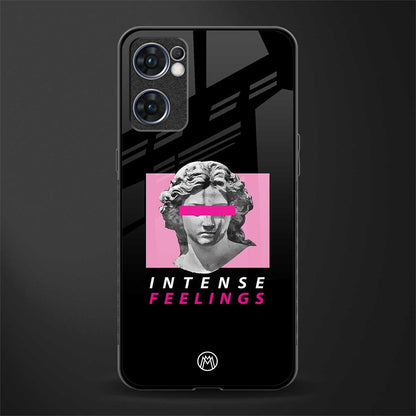 intense feelings glass case for oppo reno7 5g image
