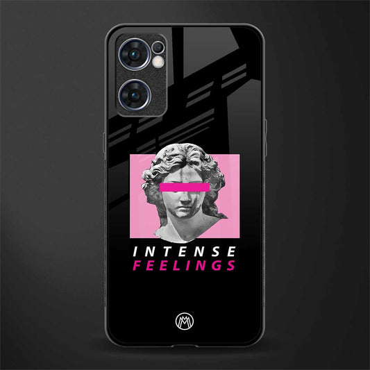 intense feelings glass case for oppo reno7 5g image