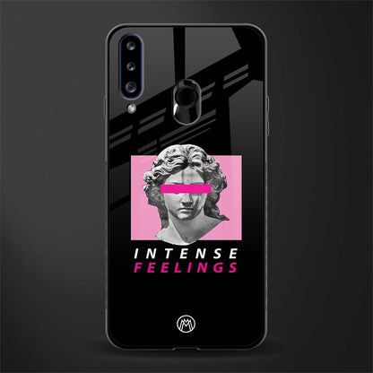 intense feelings glass case for samsung galaxy a20s image