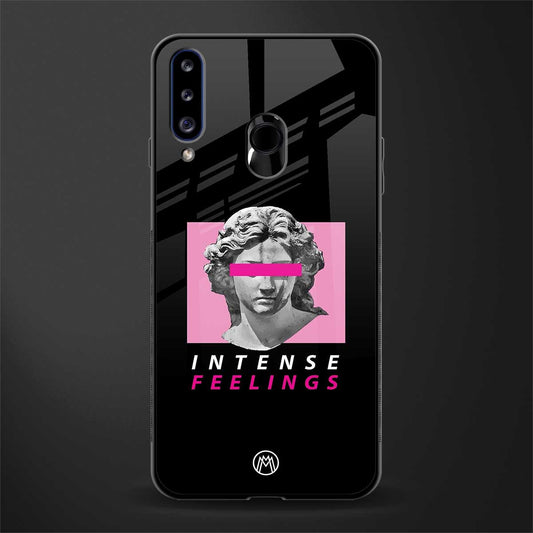 intense feelings glass case for samsung galaxy a20s image