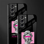 intense feelings glass case for samsung galaxy s21 fe 5g image-2