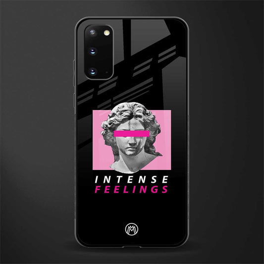intense feelings glass case for samsung galaxy s20 image