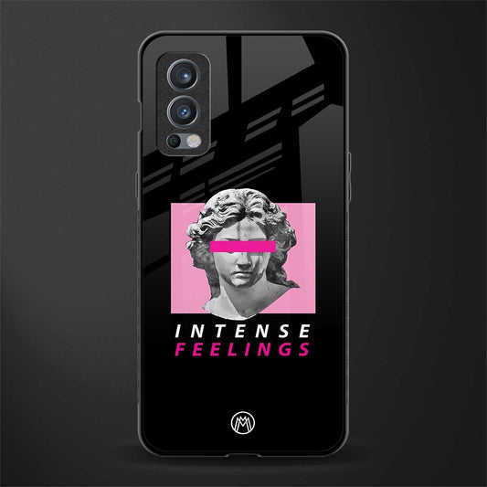 intense feelings glass case for oneplus nord 2 5g image