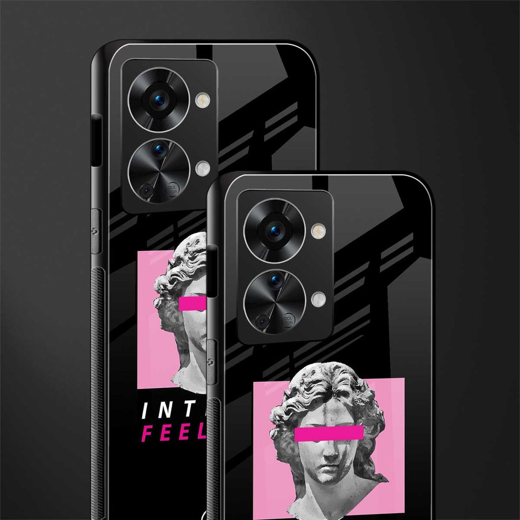intense feelings glass case for phone case | glass case for oneplus nord 2t 5g