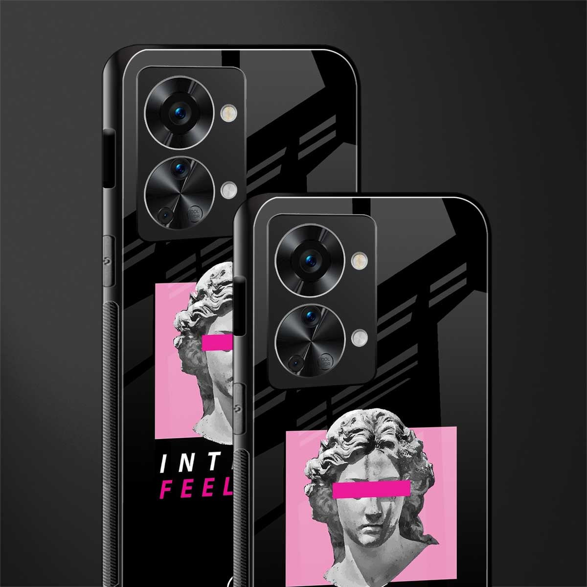 intense feelings glass case for phone case | glass case for oneplus nord 2t 5g